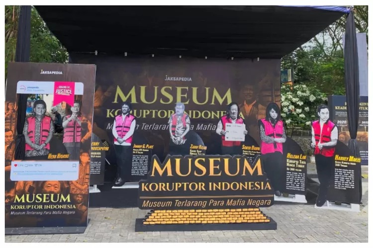 Museum Koruptor Indonesia ramaikan acara Sound Of Justice UGM. (X @bacottetanggaid)